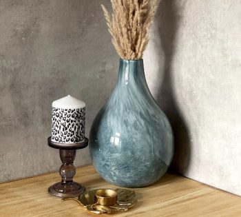 Kaarsenhouder 'Leave', trendy kaarsenhouder, kandelaar goud in de vorm van een blad, junglemush, 8718403537420-Jungle, 3